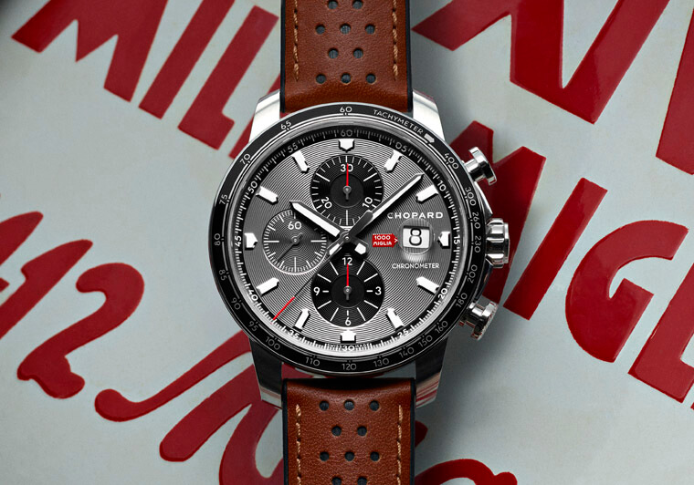 萧邦Mille Miglia赛车计时表年年更新 经典复古特质第一眼就很有fu