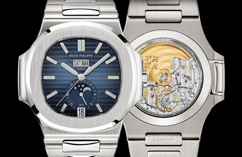 蓝面和钢壳金鹰最搭  Nautilus 5726功能上看年历等级