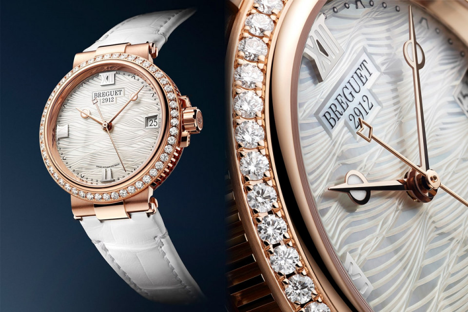 宝璣以海洋世界为灵感推出Marine改款后首见女表