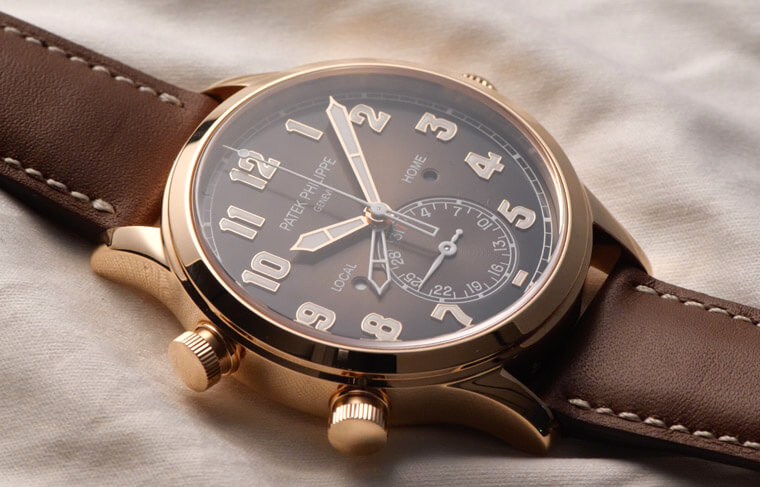 百達翡麗Calatrava飛行錶5524搭載兩地時間功能展現高實用性