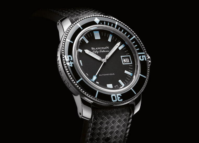 换上Only Watch 2019年代表色  宝珀五十噚Barakuda复古潜水表多了点现代感
