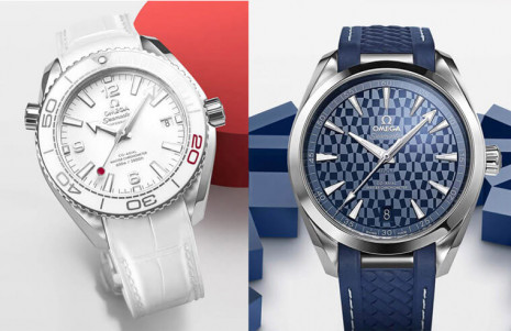 歐米茄為2020東京奧運打造限量Aqua Terra、海馬系列手錶