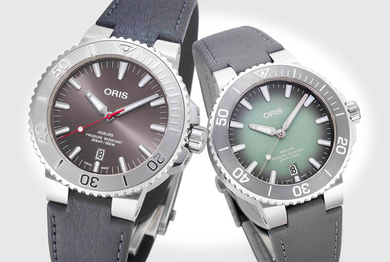 ORIS Aquis潜水表2019年新作款式多元 想自己配对组成对表也通