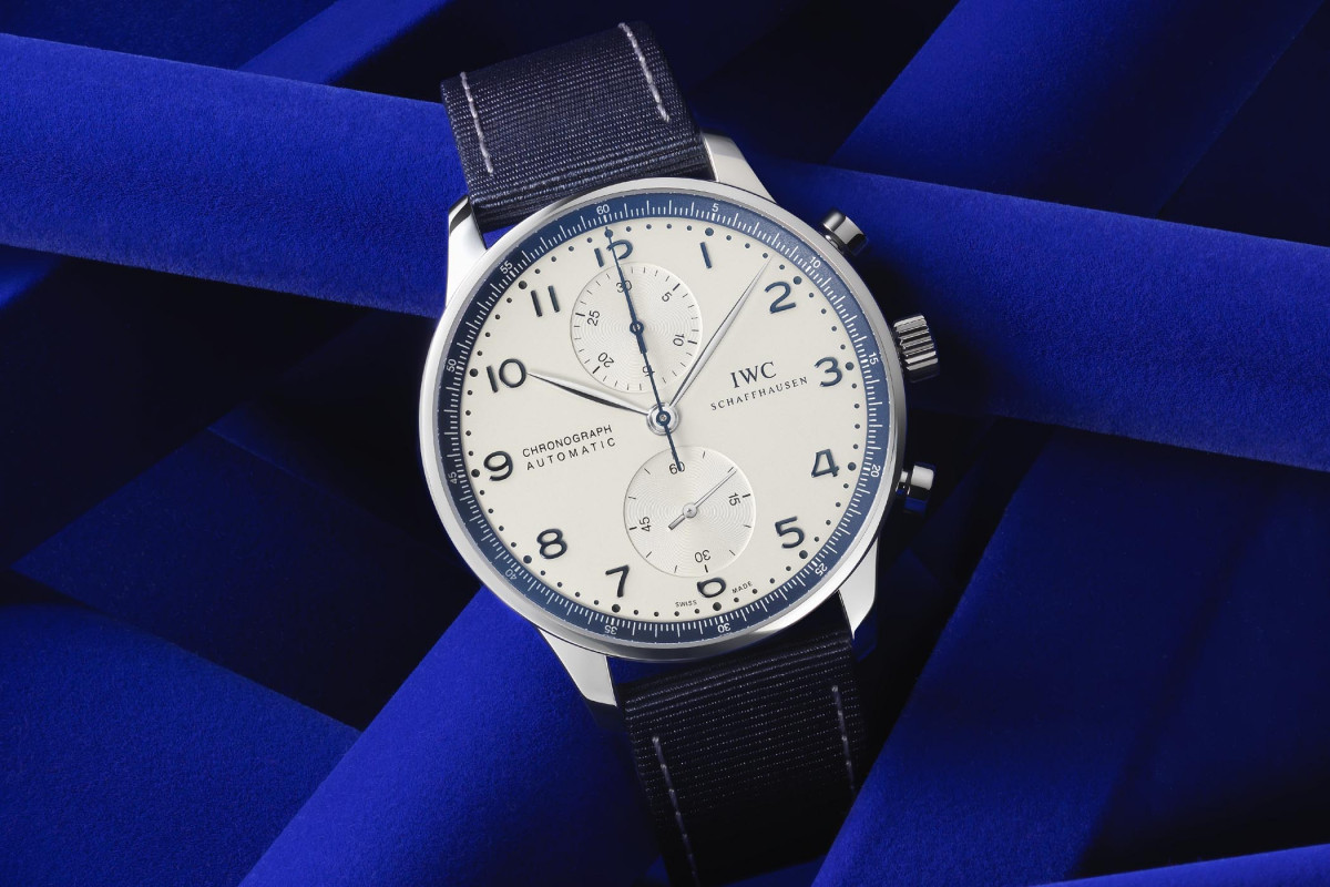 IWC与宝齐莱表店合作推出全新葡萄牙计时表宝齐莱蓝色特别限量版