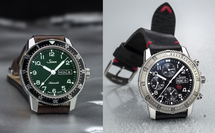 SINN經典潛水錶及飛行錶推出全新設計