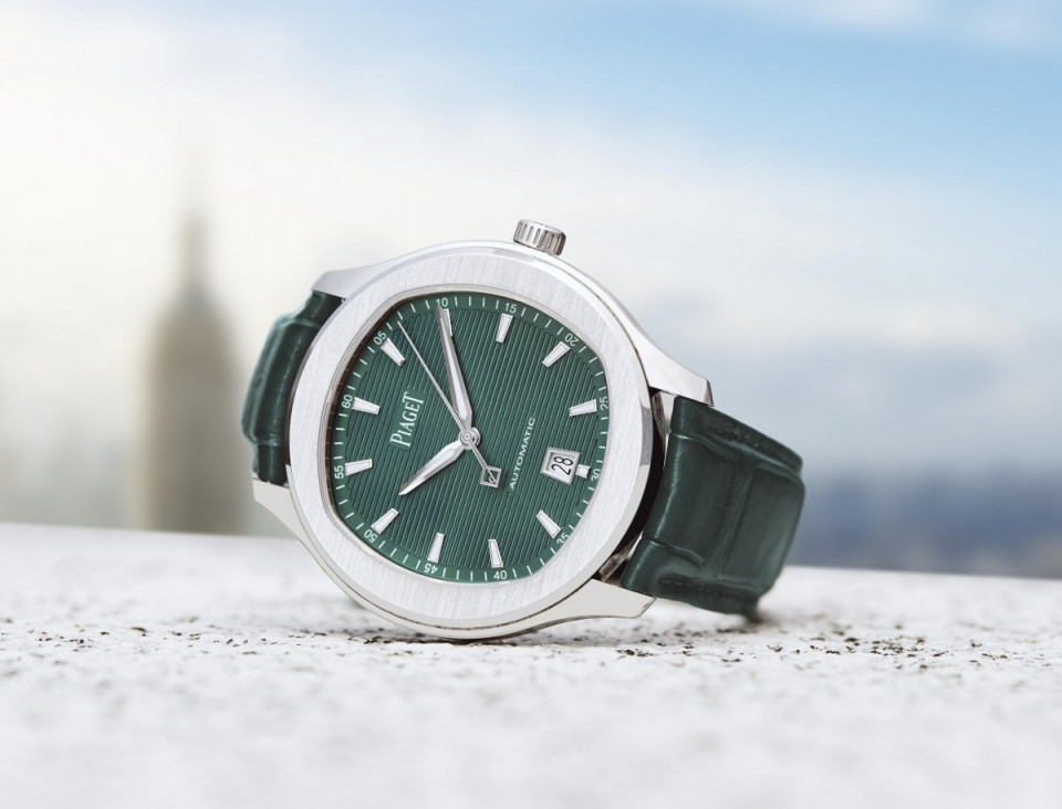 伯爵Piaget Polo S换上绿色面盘让手表更具可看性