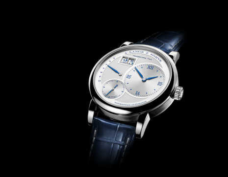 朗格Lange 1 25周年纪念表计划第八款Lange 1 Daymatic是自动上链版本的意思