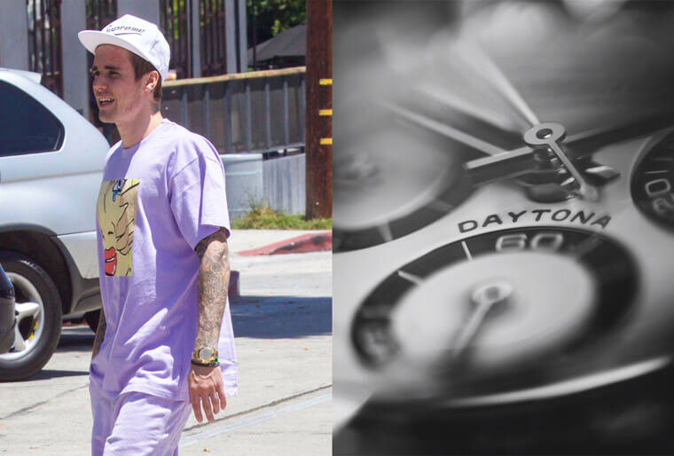 小賈斯汀平常都戴這款錶，勞迷驚呼連連