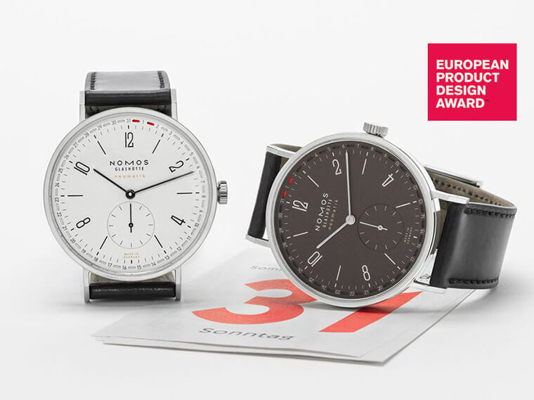 NOMOS Tangente Update一年内连获GPHG、iF和欧洲产品设计奖(ePDA)等大奖肯定