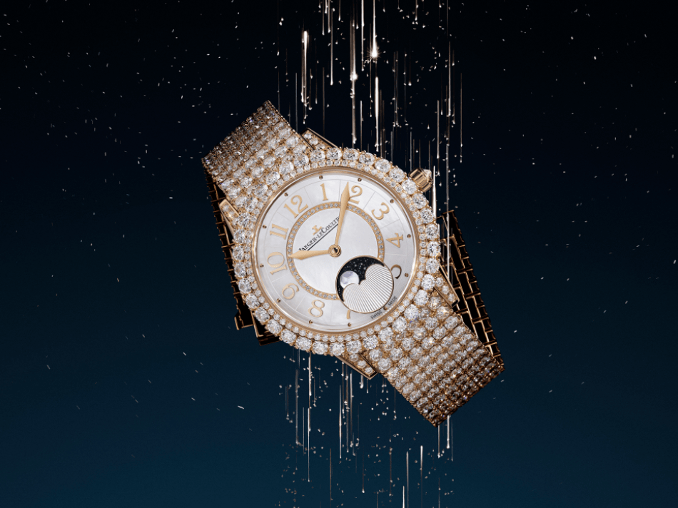 积家约会系列月相表再推出玫瑰金钻石款式