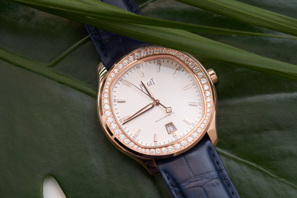 伯爵Piaget Polo系列镶嵌上钻石多一份优雅