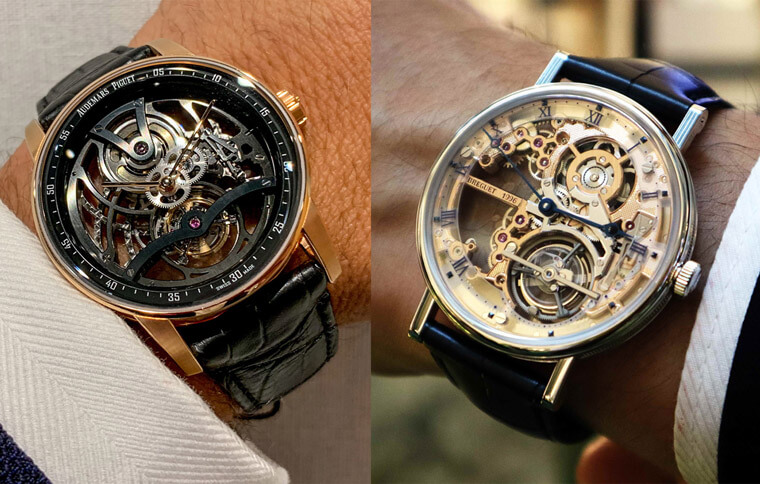 同樣是百萬鏤空陀飛輪 愛彼和寶璣各有各的味道 