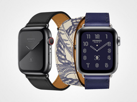 Apple Watch第五代功能更强大 爱马仕联名系列表带又见新款丝巾图案