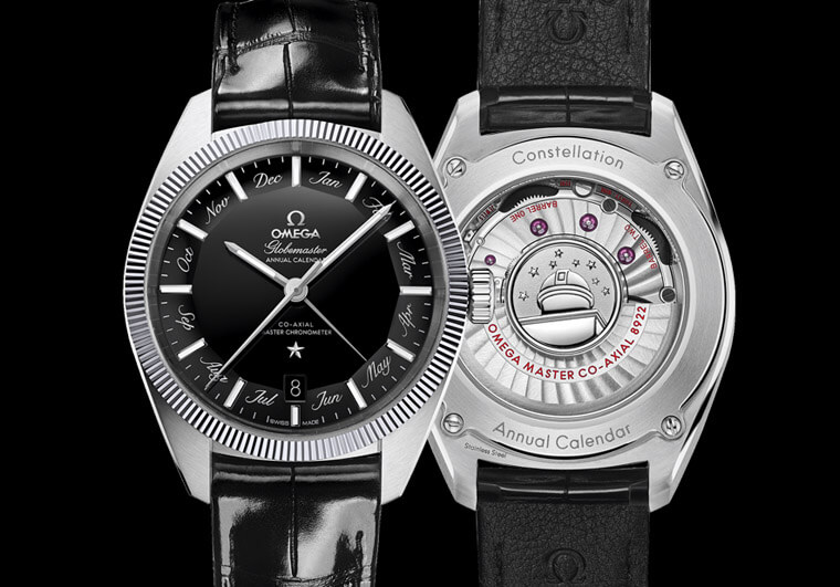 歐米茄星座年曆錶不鏽鋼款推黑色新面 CP值依舊是它吸引人的關鍵