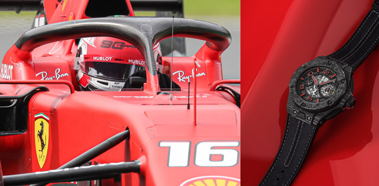 宇舶以Big Bang法拉利车队90周年纪念表铭记其于义大利分站夺下冠军的荣耀