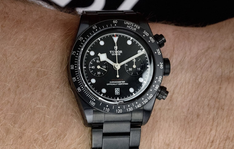 为庆祝2019橄欖球世界杯 帝舵推出Black Bay Chrono Dark限量表