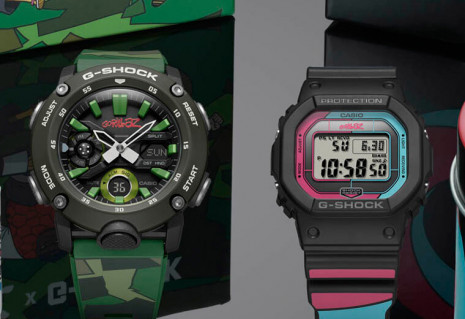 G-SHOCK再度携手知名虚拟乐团Gorillaz推出两款全新手表