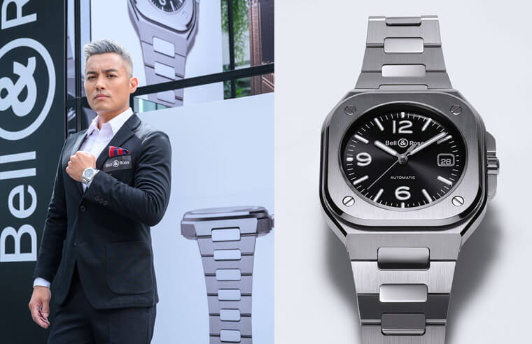 柏莱士邀范逸臣演绎全新BR05系列手表