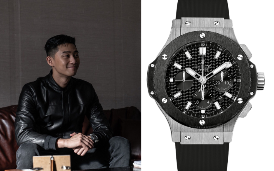 電影《驅魔使者》電影男主角朴敘俊 佩戴宇舶錶Big Bang系列帥氣斬妖除魔