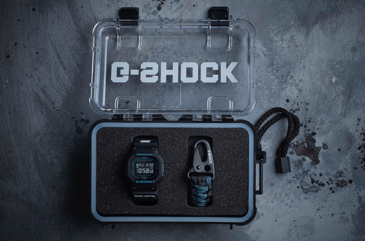 G-SHOCK Store Taipei五週年紀念錶款DW-5600BBMGT5限量發售