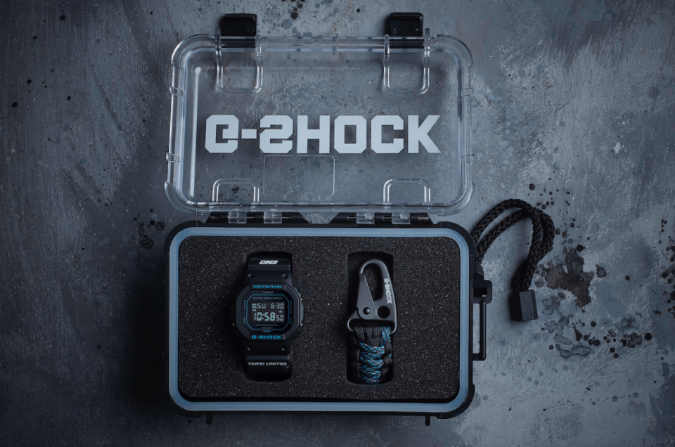 G-SHOCK Store Taipei五周年纪念表款DW-5600BBMGT5限量发售