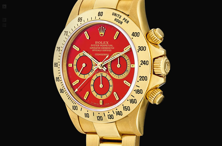 红面跌字Daytona 16528苏富比超过1600万台币价格成交