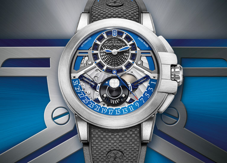 海瑞温斯顿的Project Z13首度结合月相与逆跳日期等两项复杂功能扩增系列广度