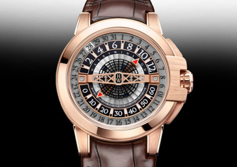 海瑞温斯顿Ocean系列小时、分钟双逆跳挑战你的阅读习惯