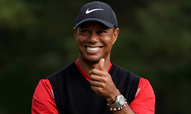 老虎伍茲PGA日本Zozo錦標賽奪冠 勞力士幸運錶始終相隨