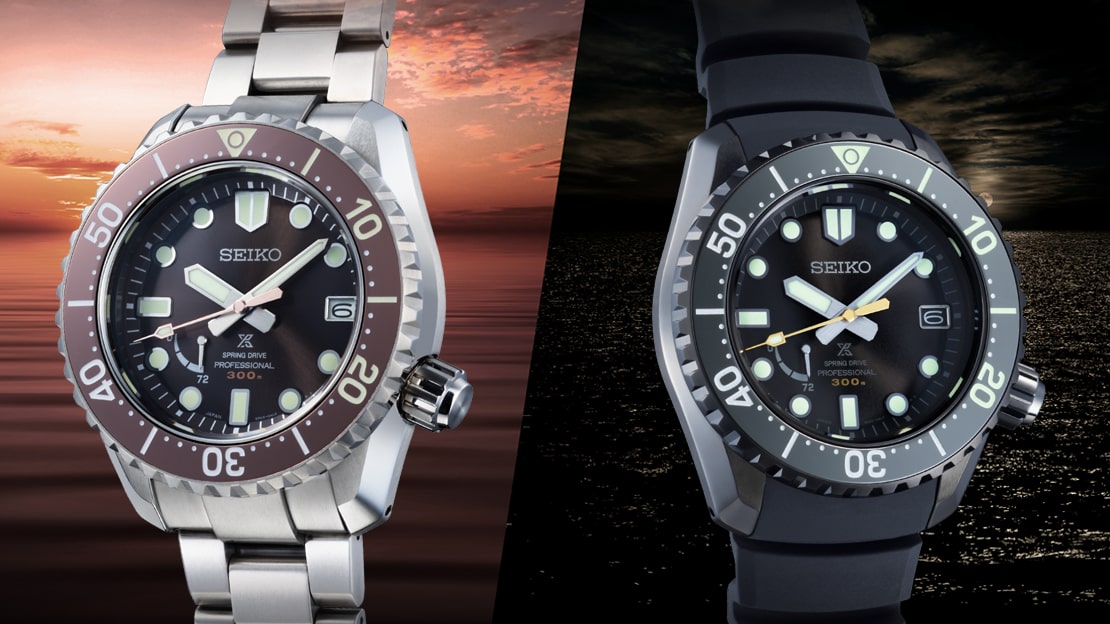 SEIKO Prospex LX Line潛水錶推出紫羅蘭金和月夜白光配色