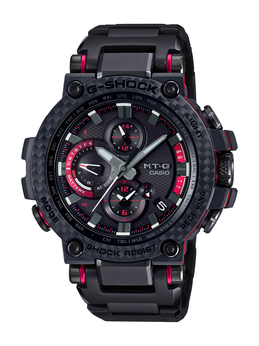 G Shock以碳纤维材质为主轴打造的全新mtg B1000xb系列 世界腕表world Wrist Watch