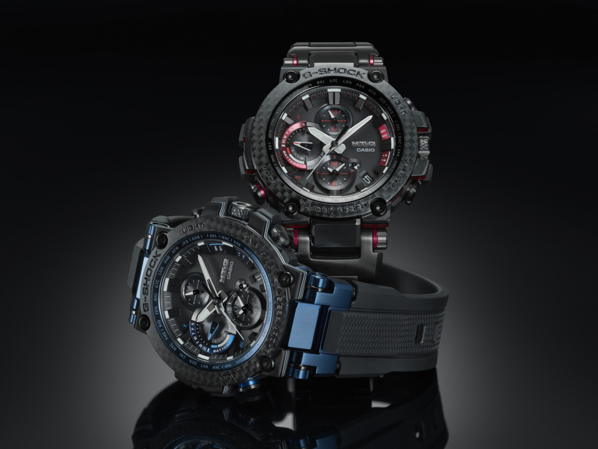 G-SHOCK以碳纖維材質為主軸打造的全新MTG-B1000XB系列