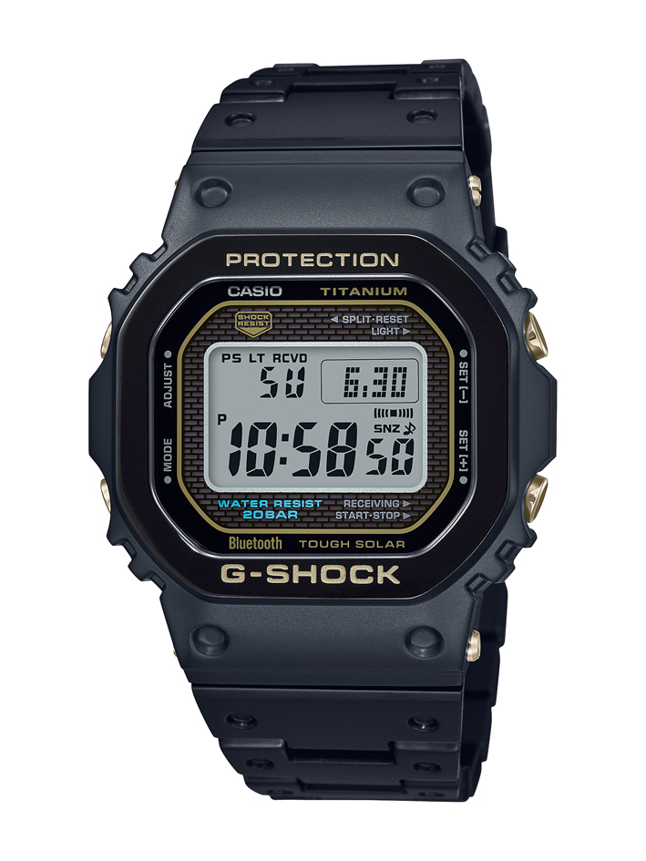 G-SHOCK GMW-B5000系列再推全新升级钛金属材质- 世界腕表World Wrist Watch