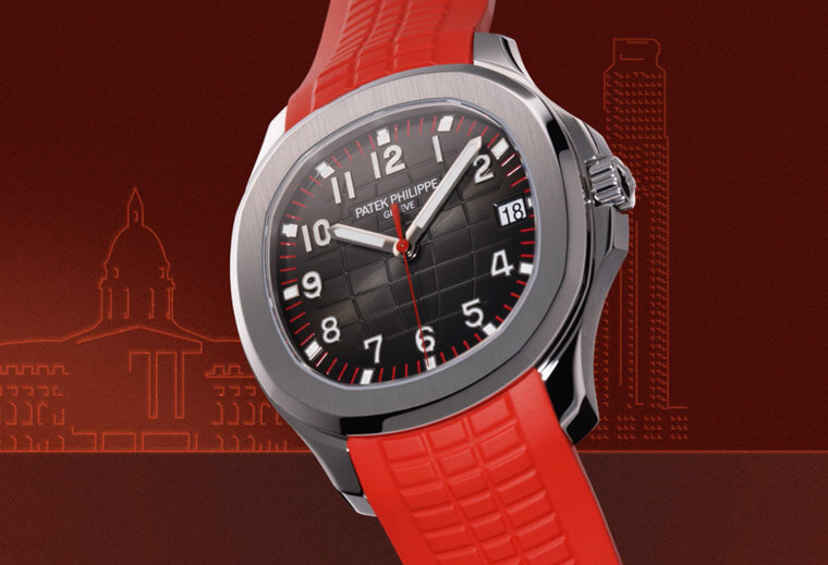 Aquanaut 5167终于在出不锈钢表壳 但因为是新加坡表展特别版所以也只限量制作500只