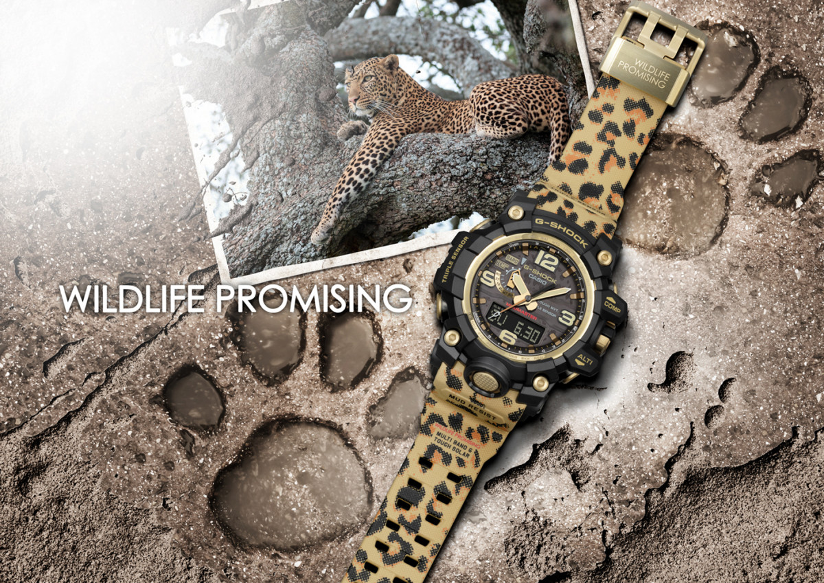 G Shock和baby G再度携手野生动物保护组织wildlife Promising推出全新野生花豹手表 世界腕表world Wrist Watch