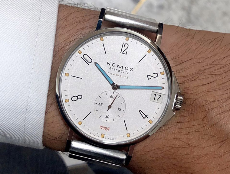 NOMOS的Tangente Sport以包浩斯風格詮釋運動錶的實用機能