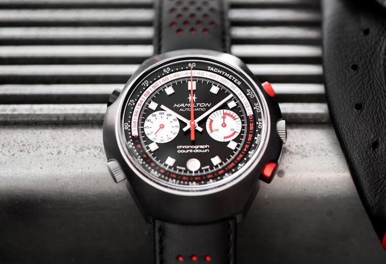 漢米爾頓推出Chrono-Matic 50復刻錶展現太空競速風格