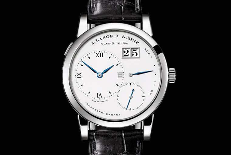 不鏽鋼錶殼古董Lange 1拍出比當年價格還高20倍以上的驚人身價