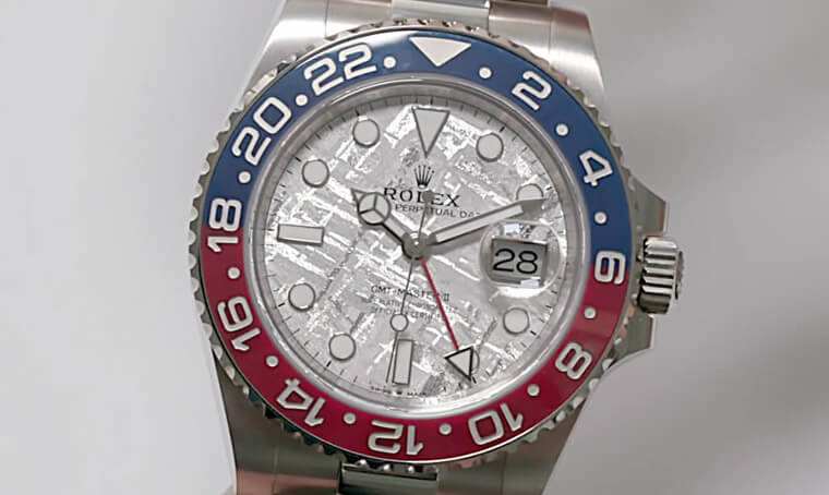 除了劳力士126719BLRO，盘点这两年内出过的陨石面手表