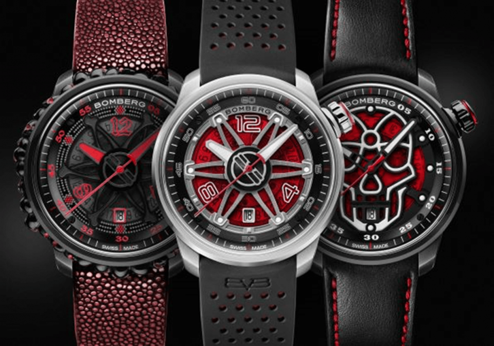 BOMBERG炸弹表红色系BB-01手表一次推荐