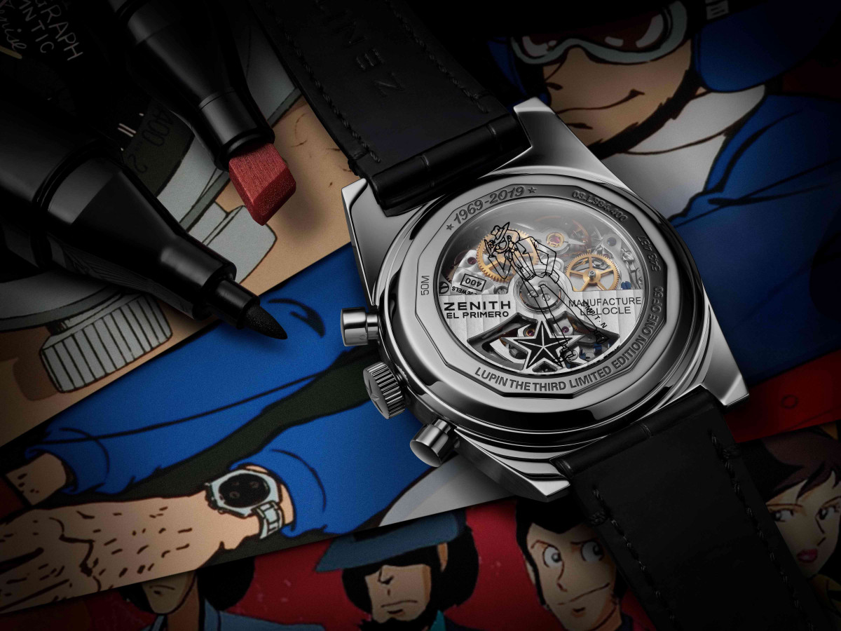 真力时推出a384 Revival鲁邦三世特别版联名表 世界腕表world Wrist Watch