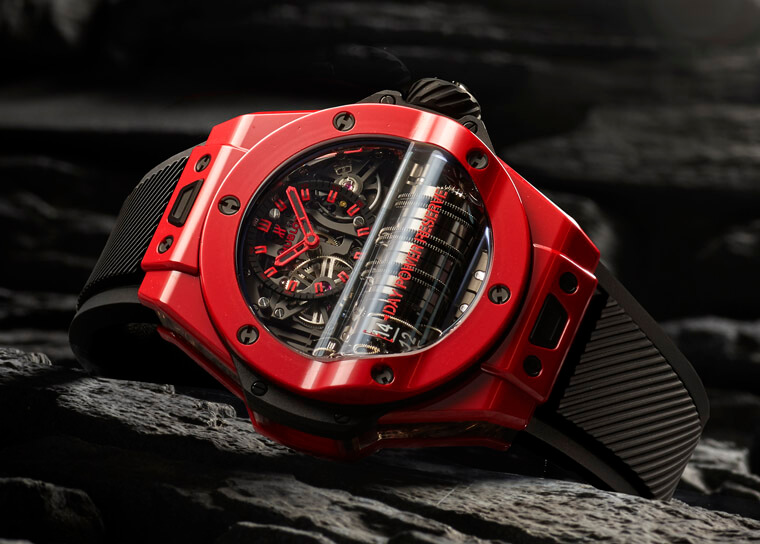 宇舶Big Bang MP-11又有新材质 这次换上红色陶瓷展现热血风格