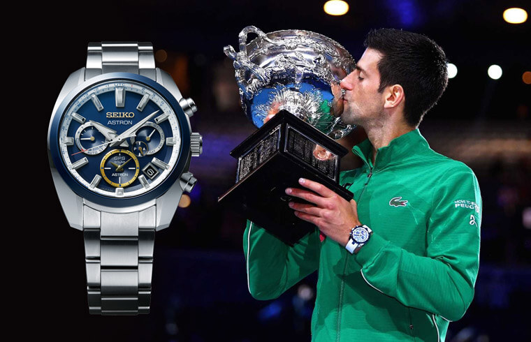庆祝乔帅第8度摘下澳网冠军 SEIKO推出Astron乔科维奇限量表