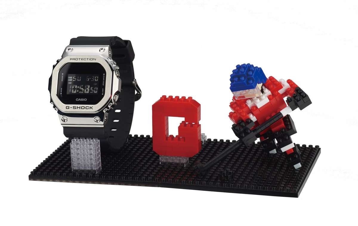 G-SHOCK x nanobloack®推出聯名迷你積木只送不賣