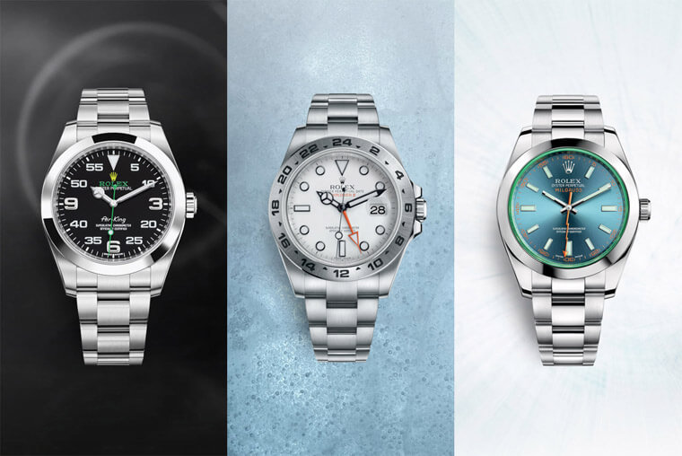 勞力士空霸Air-King、綠玻璃Milgauss、探險家Explorer 2020最新價格懶人包