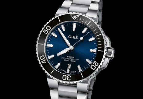 ORIS Aquis大三针潜水表新作外观变化不大 但表径有新选择
