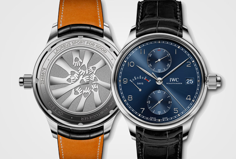 IIWC推出首款配备单按把计时功能的葡萄牙系列劳伦斯体育公益基金会特别版