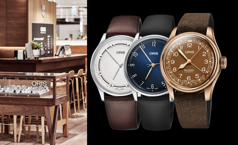 ORIS全新開幕Watch & Coffee概念店展出Artelier和Big Crown等多款新作