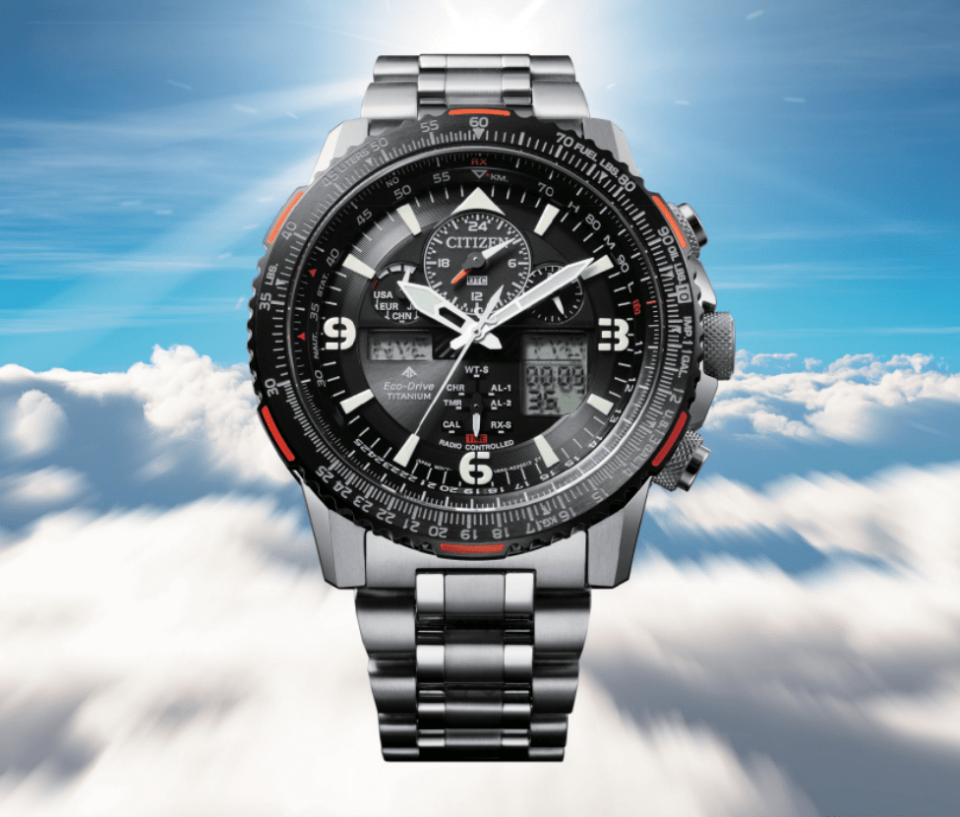 CITIZEN採用钛金属材质推出全新Promaster系列专业飞行表