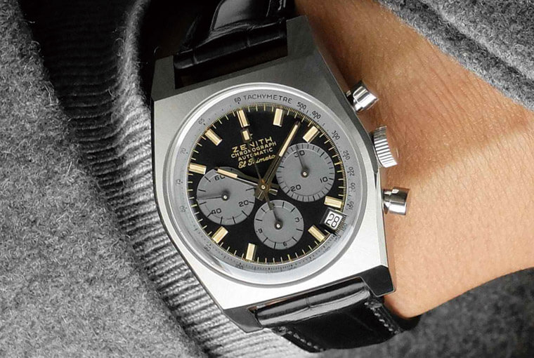 真力时把鲁邦三世动画裡El Primero A384计时表的虚构配色实体化 一上市就秒杀